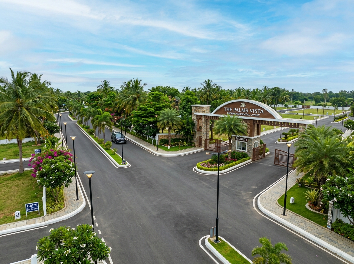 NS Realtors Green Valley Plots Shadnagar